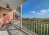 Patio perfect for your morning coffee! 