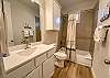 Full bath with shower/tub combo