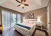 Master bedroom with king size bed