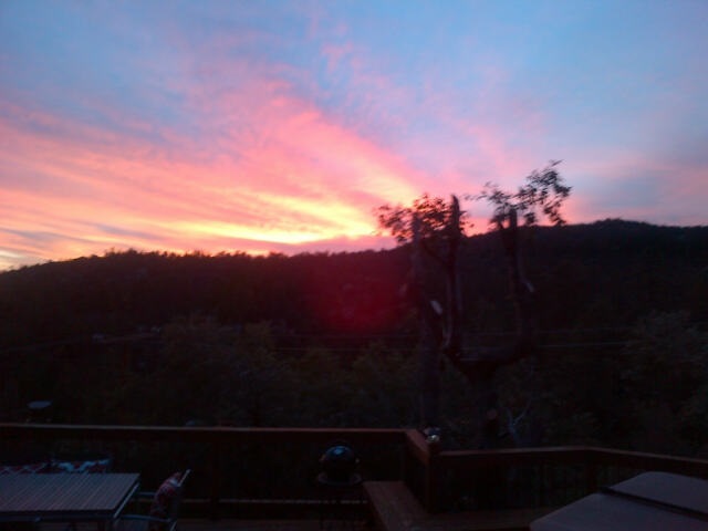 Watch the gorgeous sunset from the deck.-Original