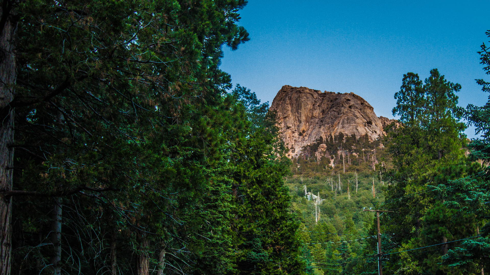 Views of lily rock from the property-Original