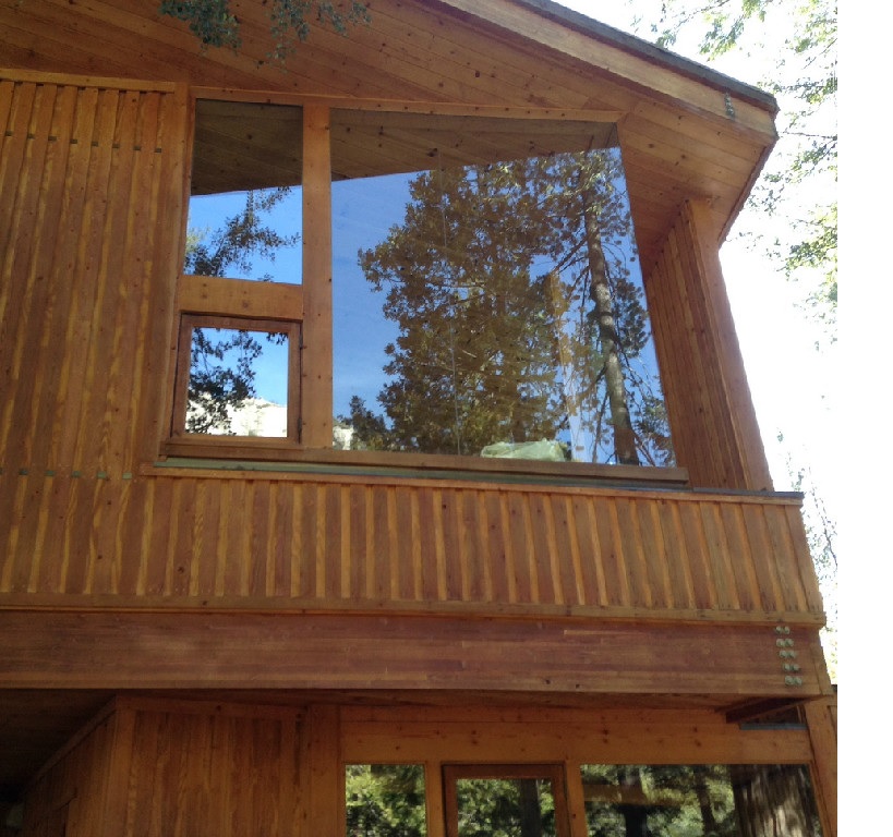 scenic views of Suicide Rock can be seen from the master bedroom-Original