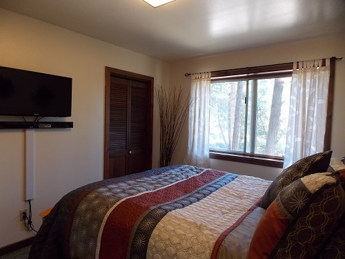 Guest bedroom includes flat screen tv-Original