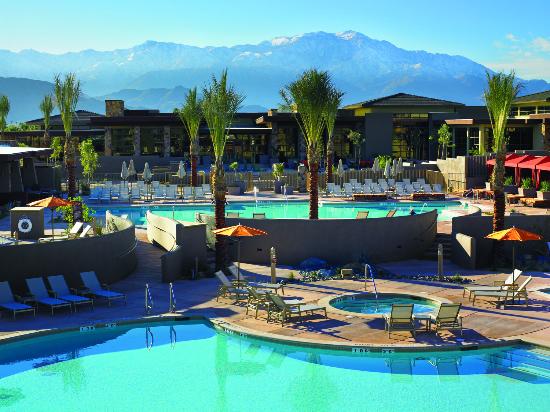 Main pool & spa area with gorgeous mountain backdrop-Original