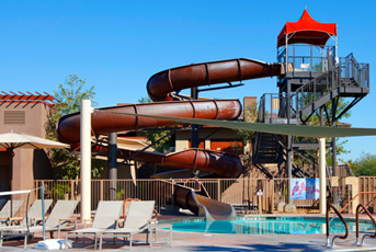 Main Pool Water Slide-Original