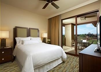 One bedroom villa with king bed