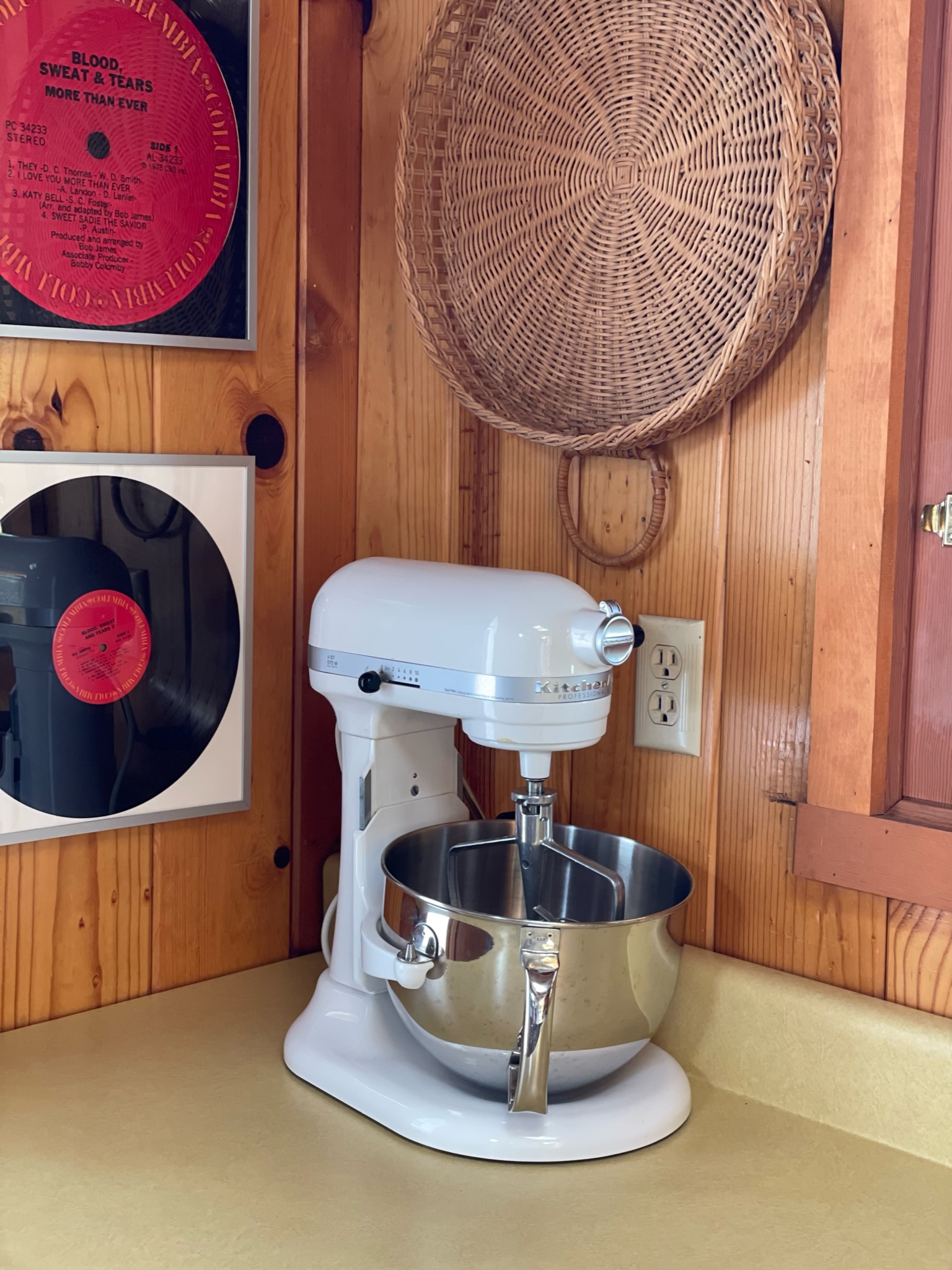 KitchenAid stand mixer available for use at the cabin.-Original