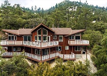 Exterior of home. Home has very dramatic design.
