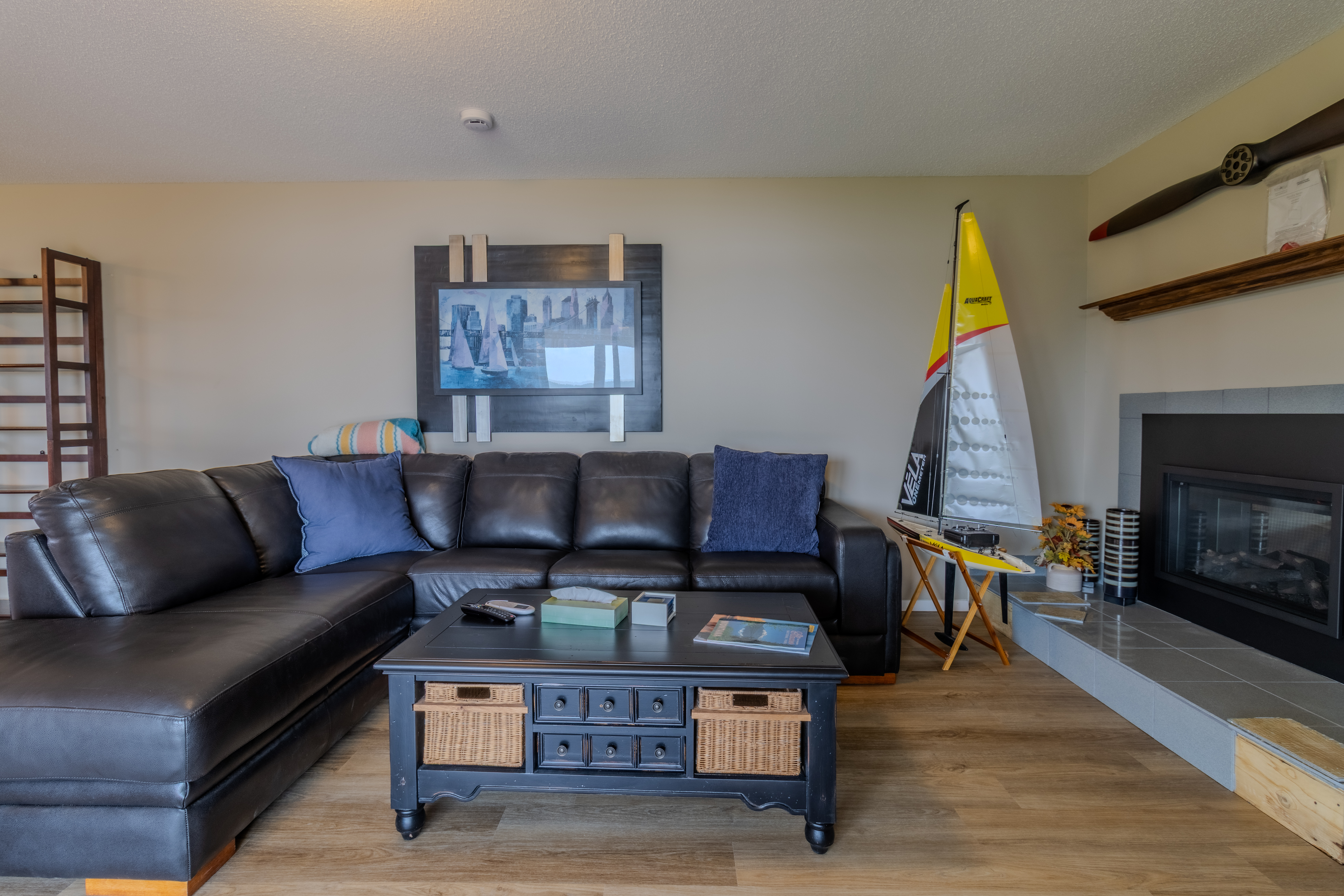 Lower Level Living Space