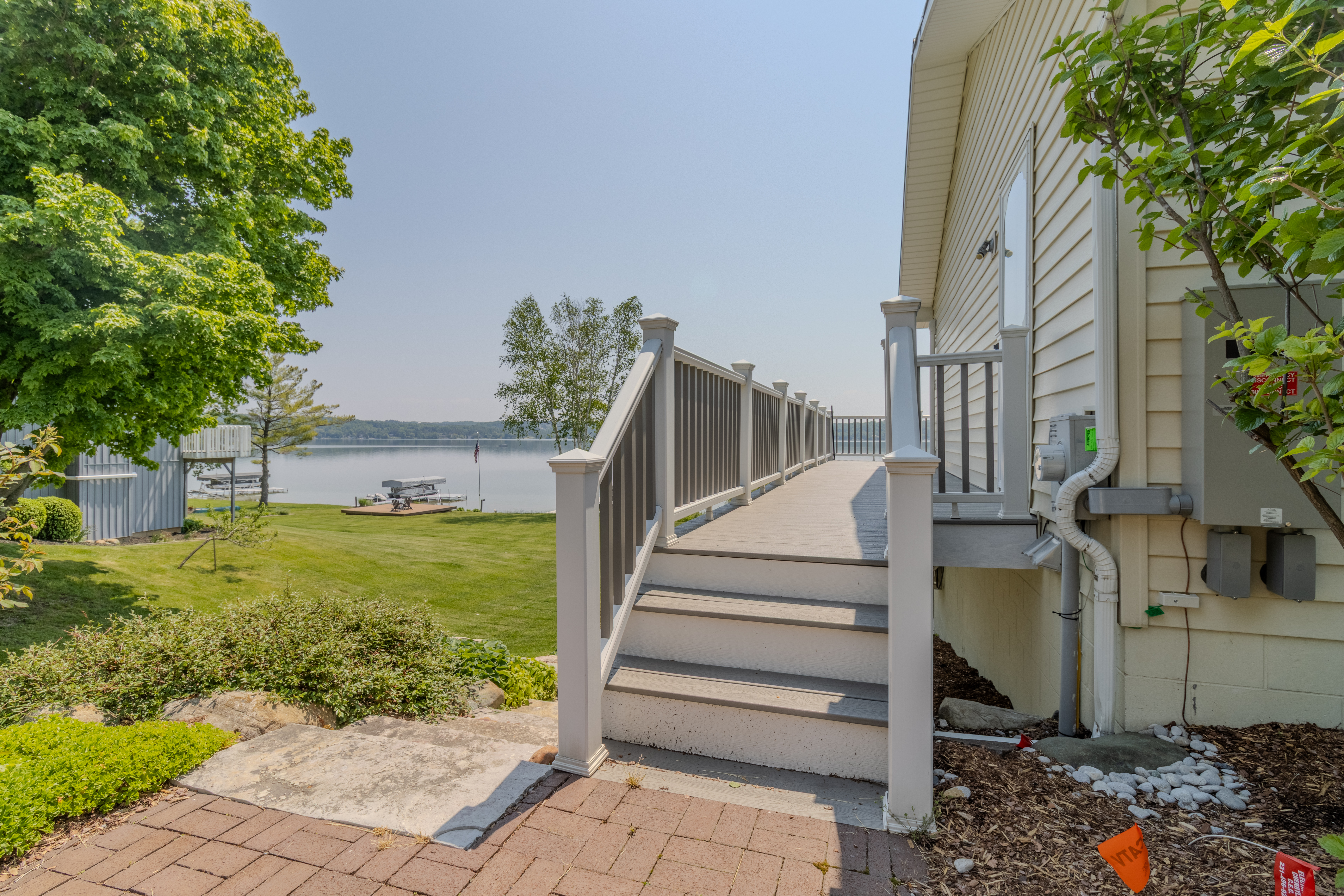 Exterior Stairs to Patios