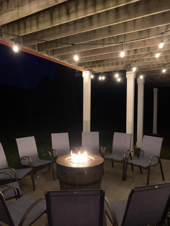 Lower Level Patio Fire Table