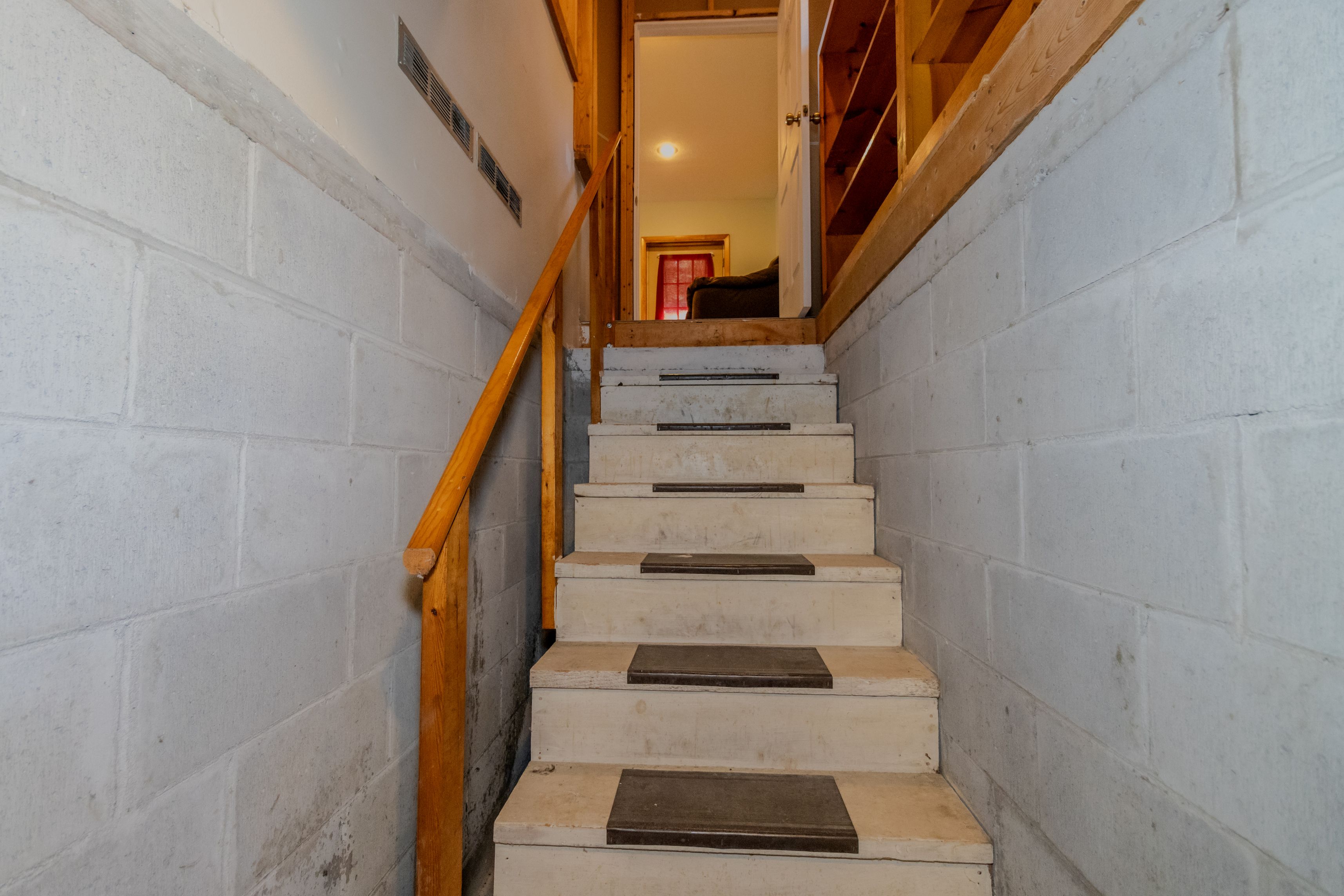 Stairs to Garage
