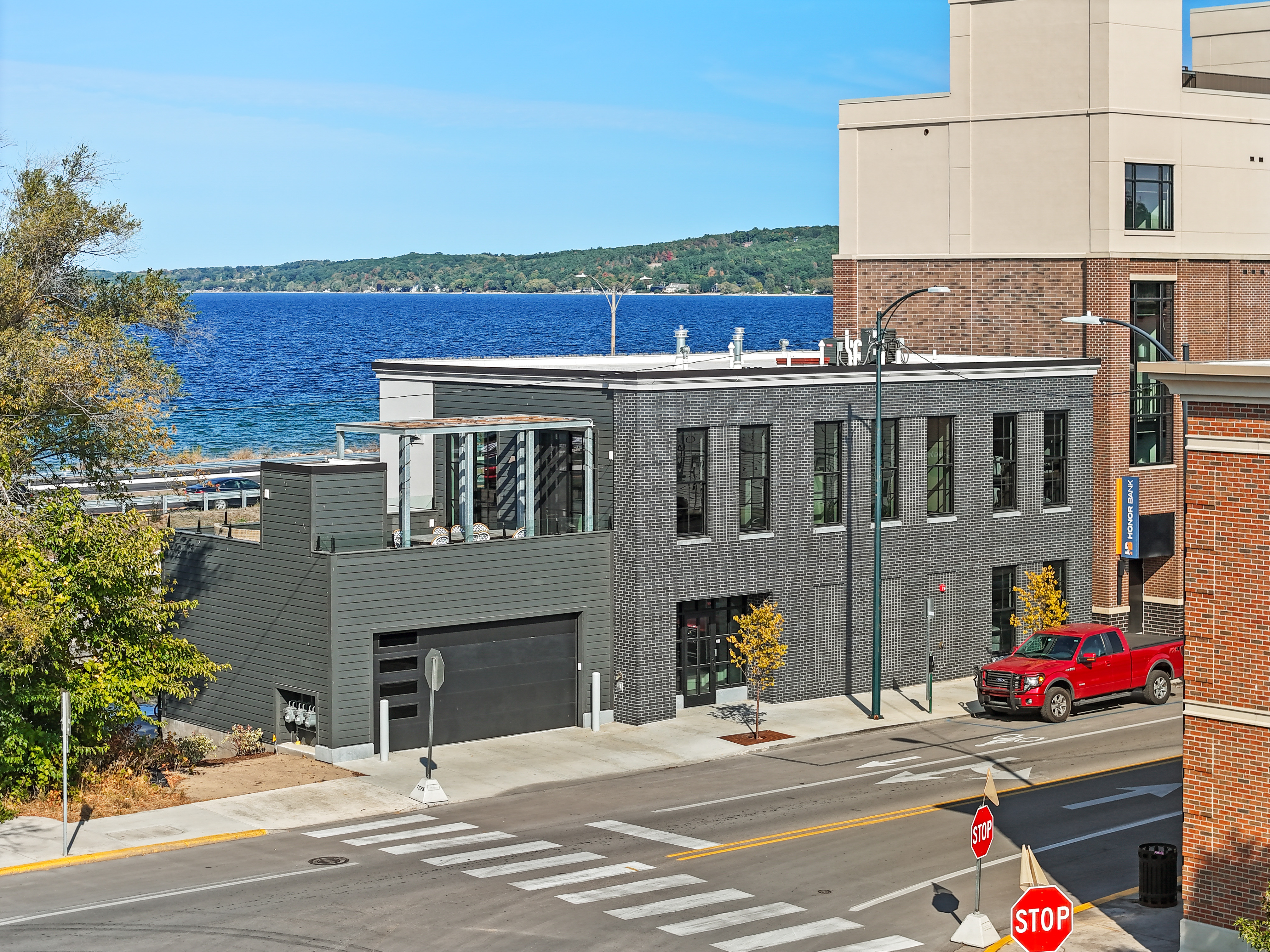 Exterior of building 