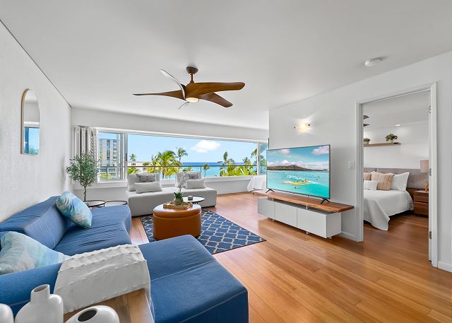 Sleek Oceanside Oasis 1-Bedroom @ CS