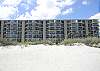 Crescent Sands in Crescent Beach. Oceanfront, six story building with two elevators, oceanfront pool and free parking.