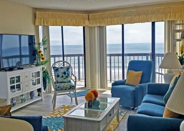 Oceanfront Corner Two Bedroom Condo - Crescent Towers II 405