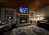 Living Room with fireplace
