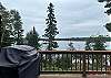 Beautiful views off the deck while you grill.