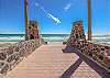 Pathway towards beach
