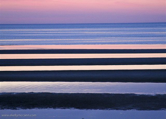 Sunset on the flats Sunset on the flats