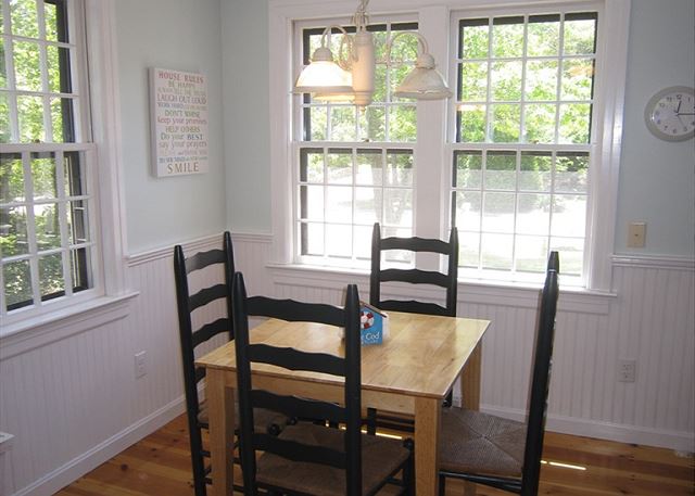 Small dining table off kitchen Small dining table off kitchen