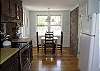 Kitchen with small dining table Kitchen with small dining table