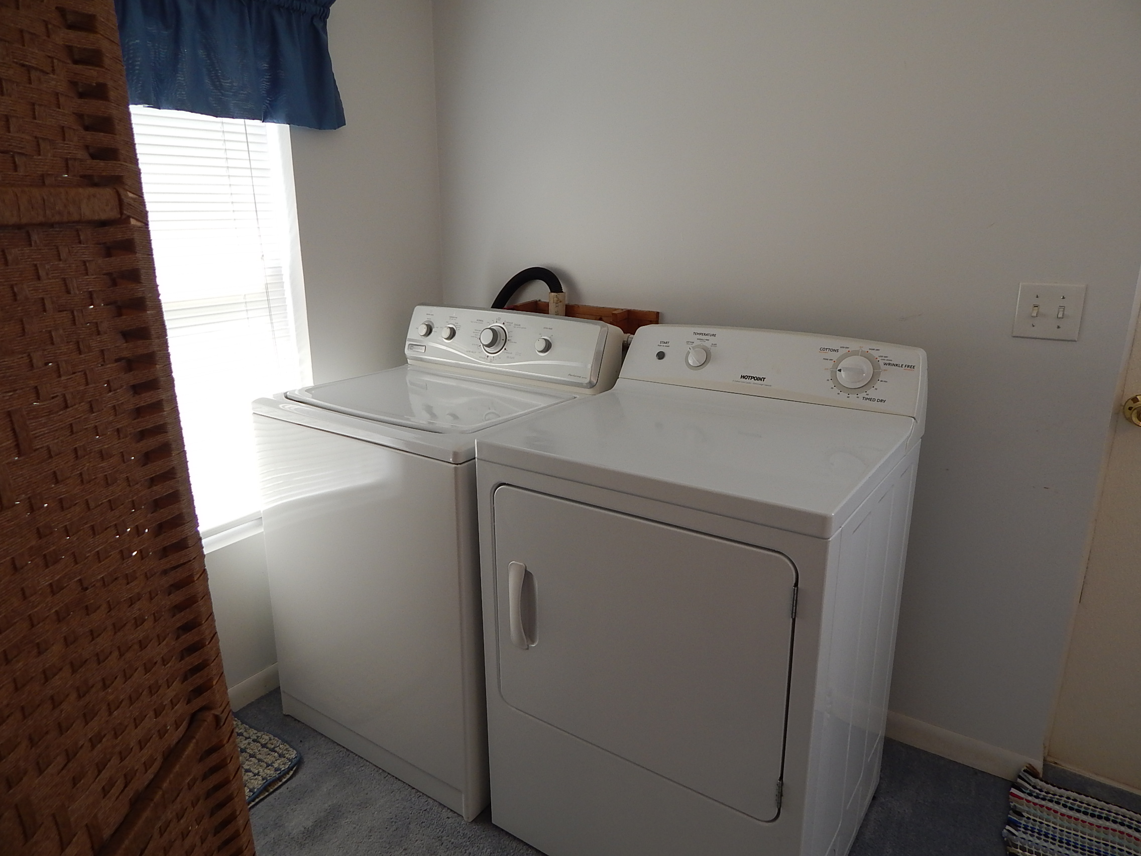 Full size washer & dryer