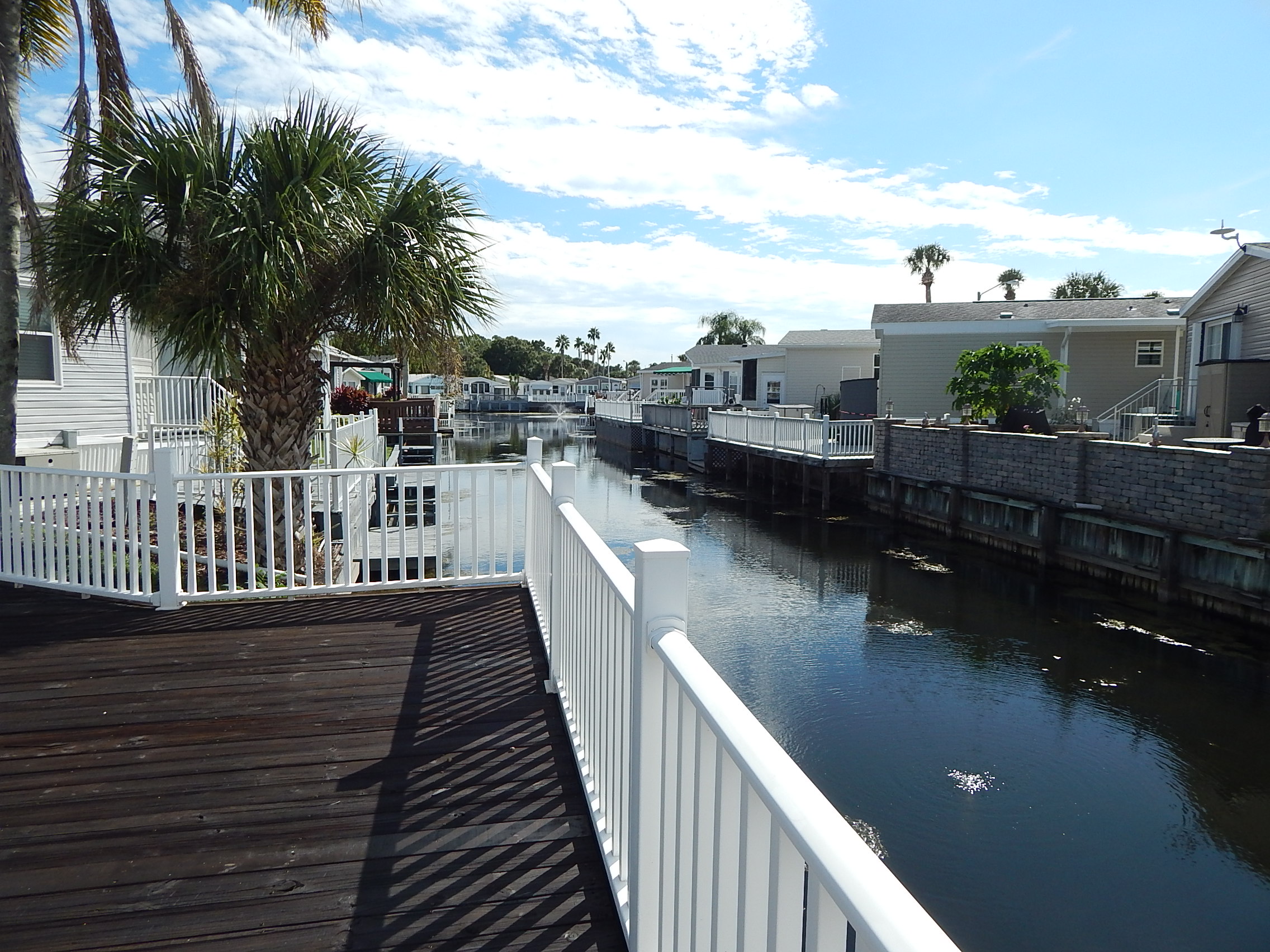 Deck and canal view