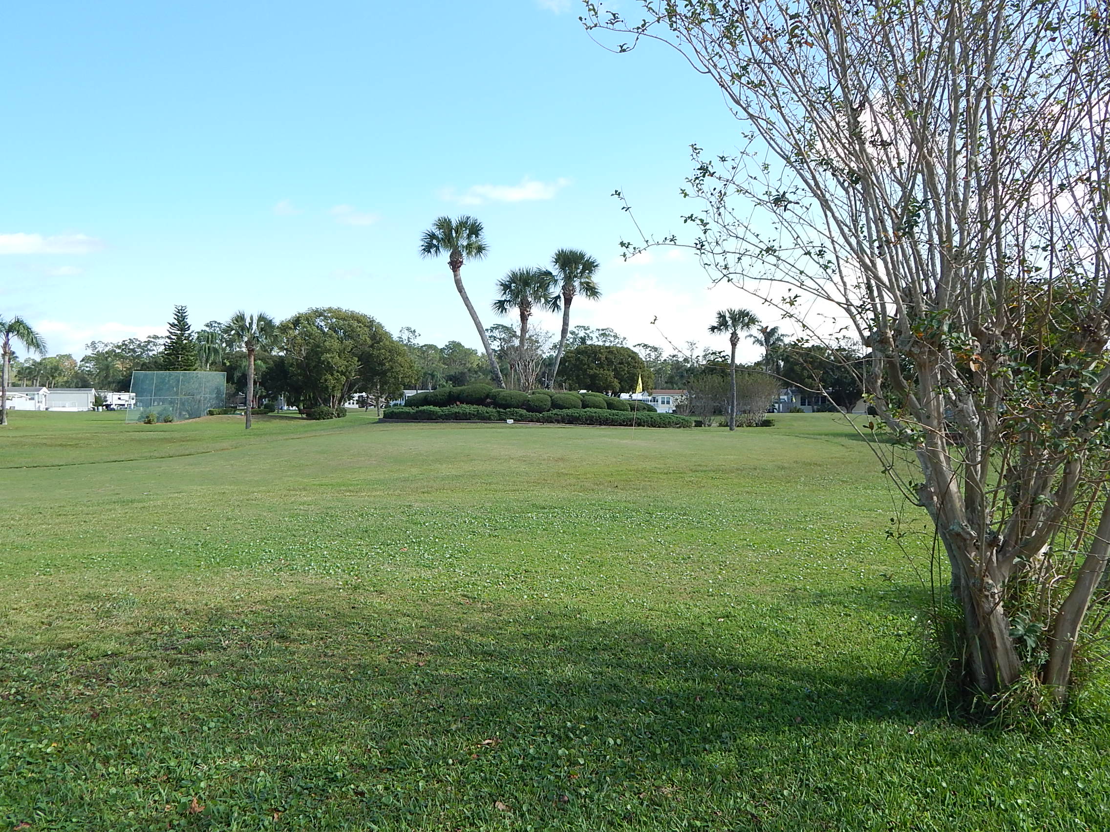 Golf course view
