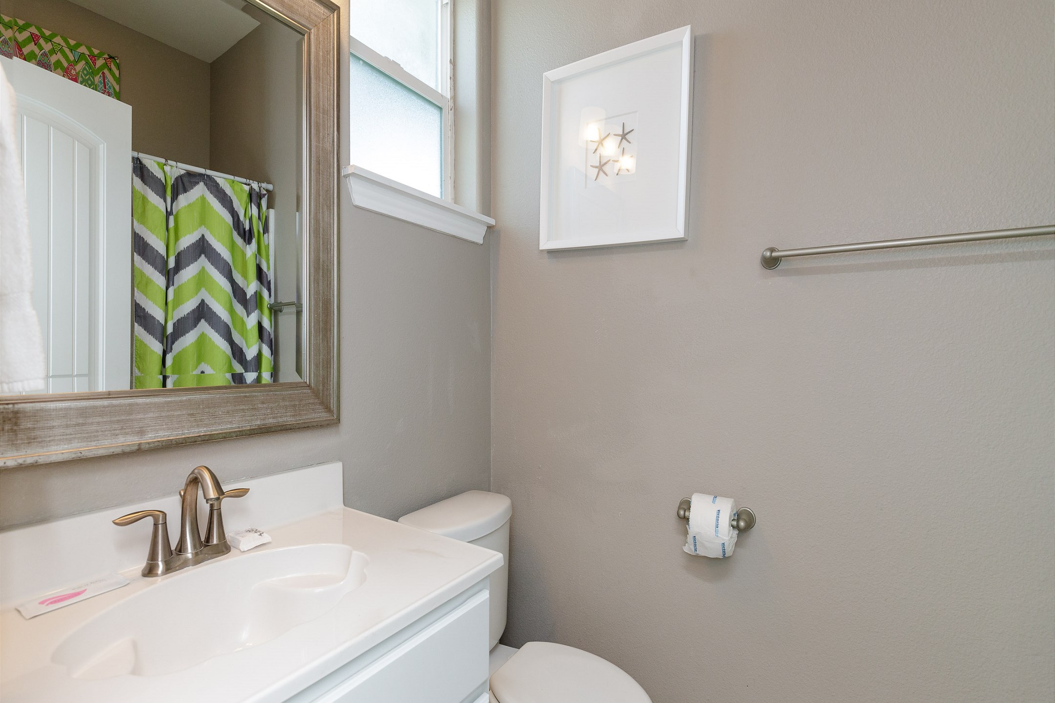 Master bathroom with walk in shower 