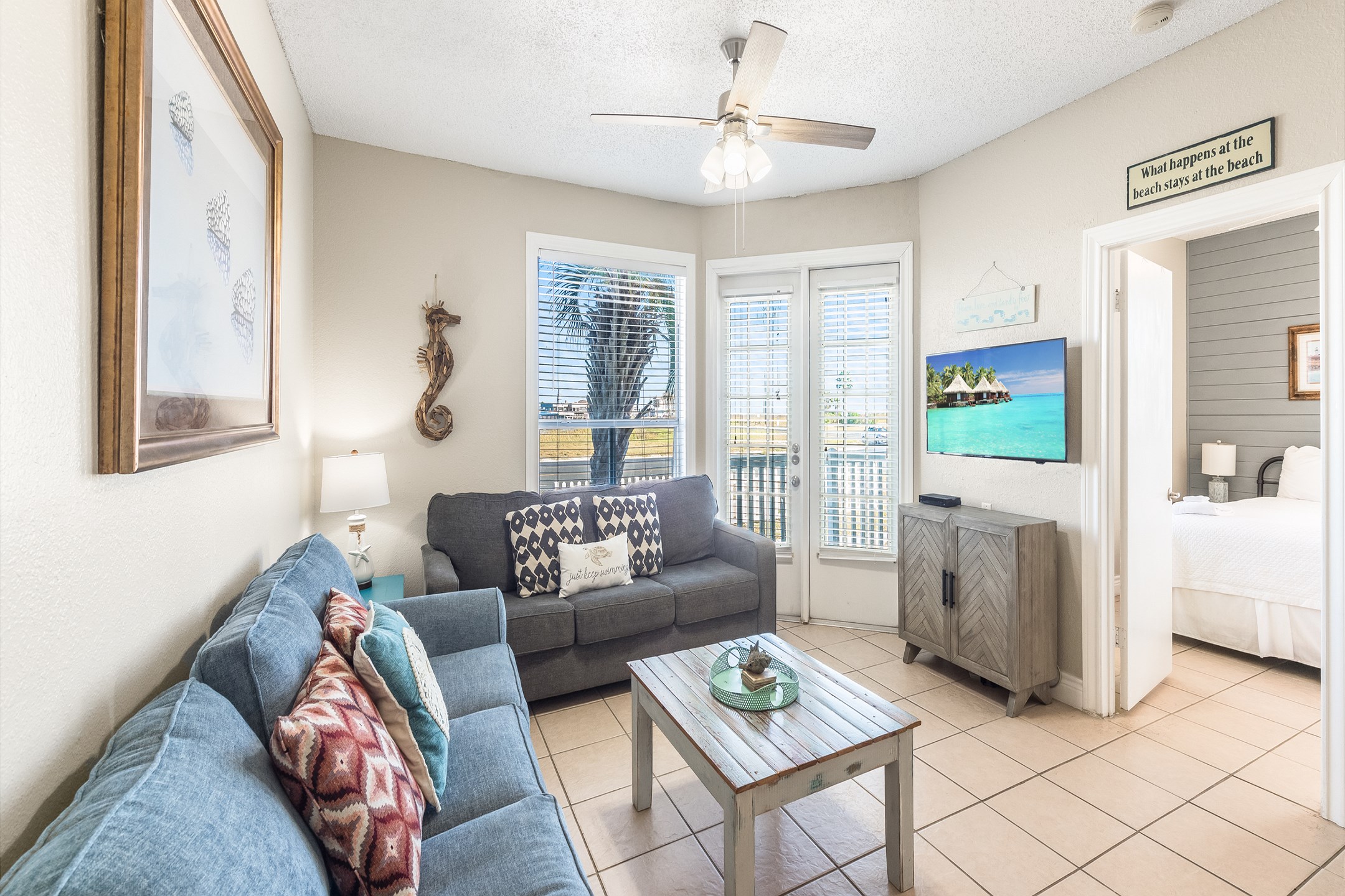 Stylish open layout perfect for family gatherings and entertaining