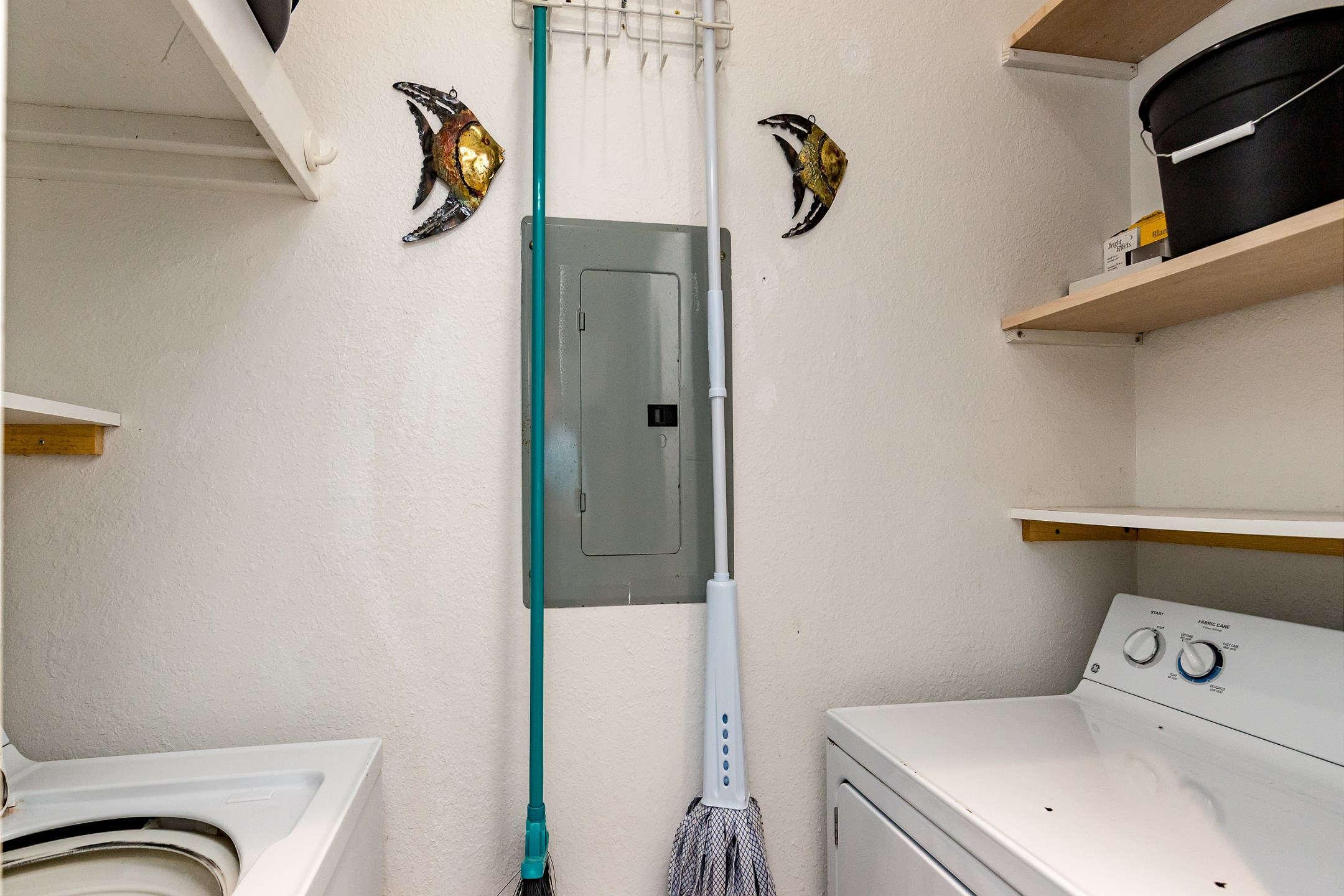 Washer and dryer in property for your convenience