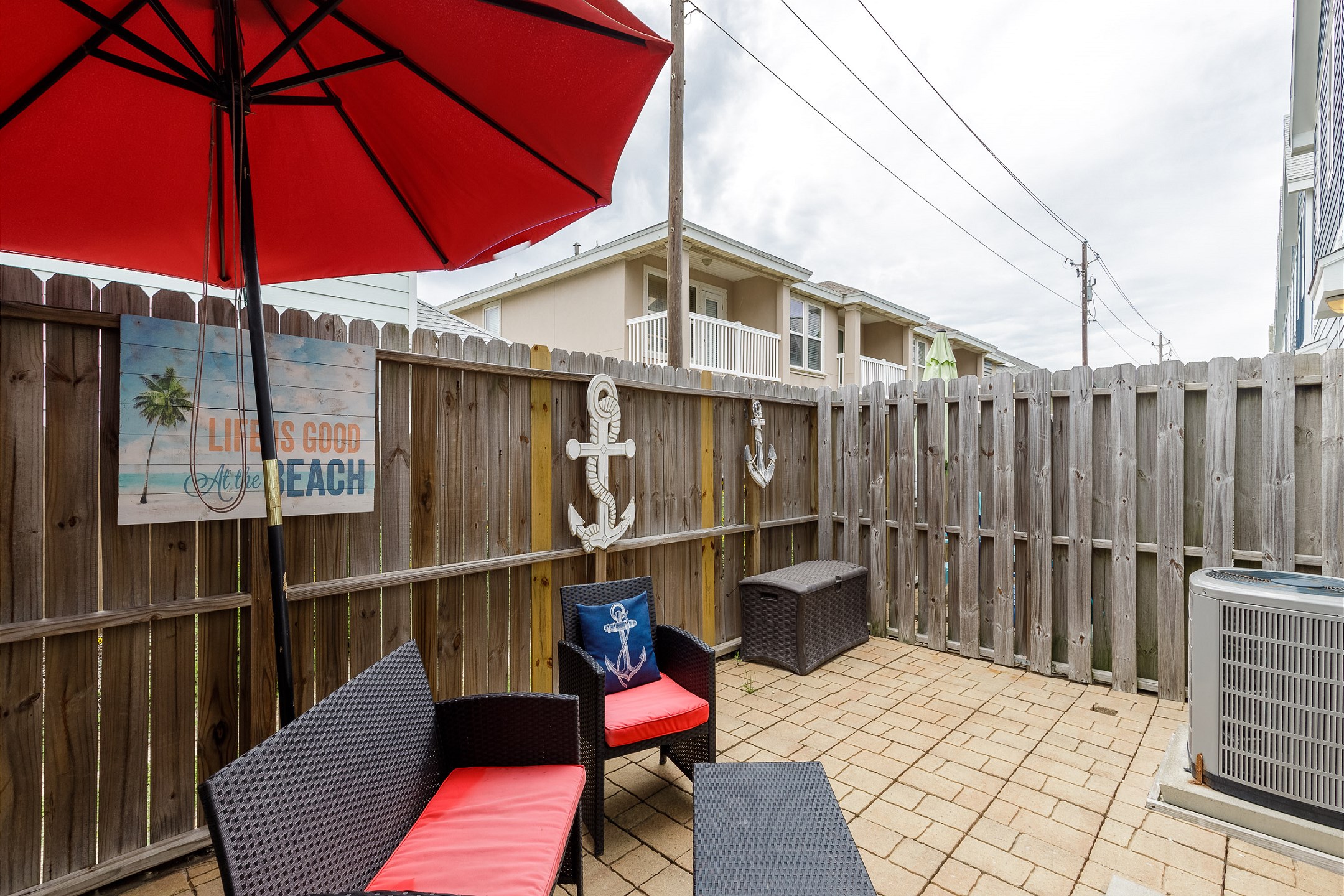 Enjoy your time on the patio with family and friends