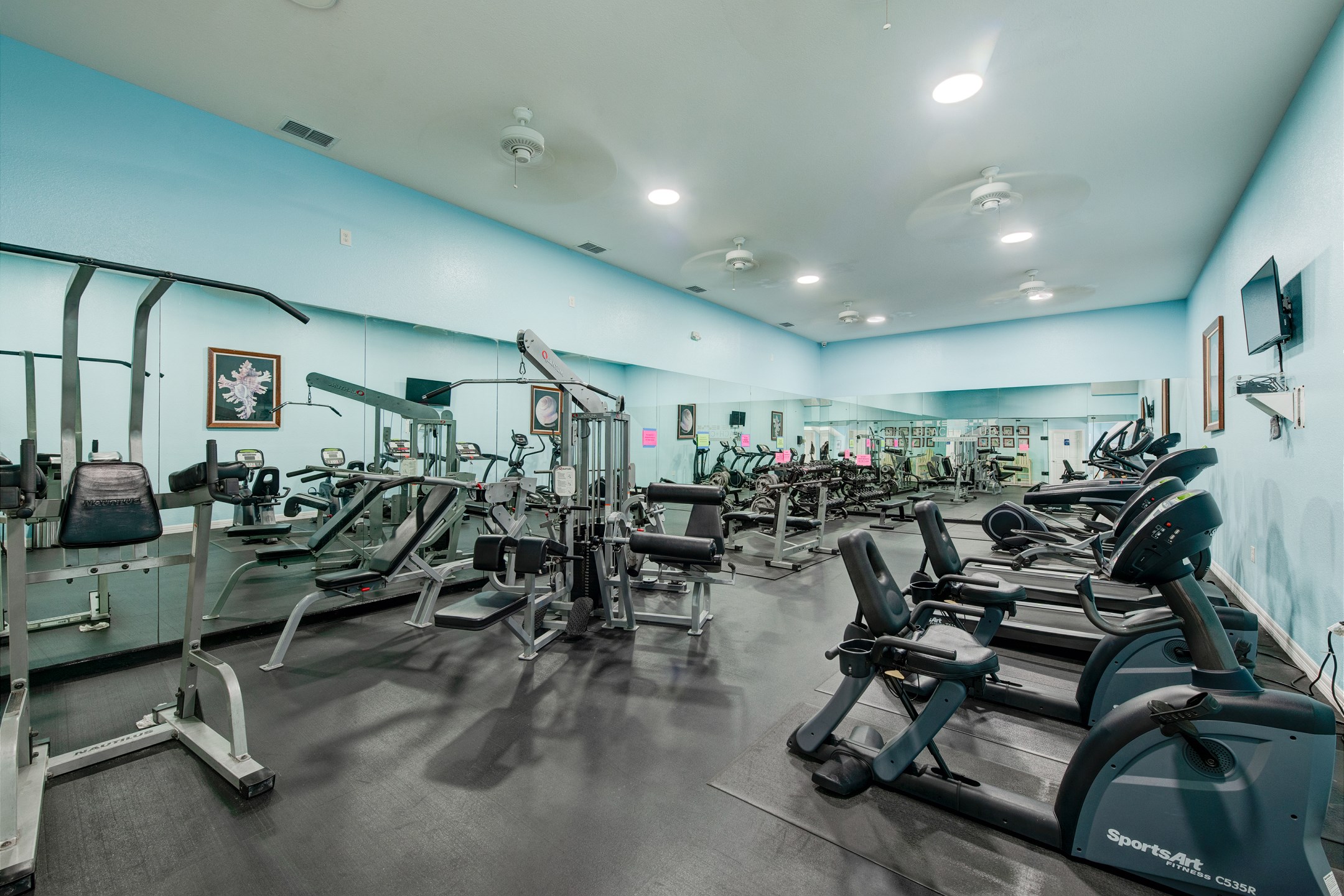 Fitness Center at Beach Club for guests use