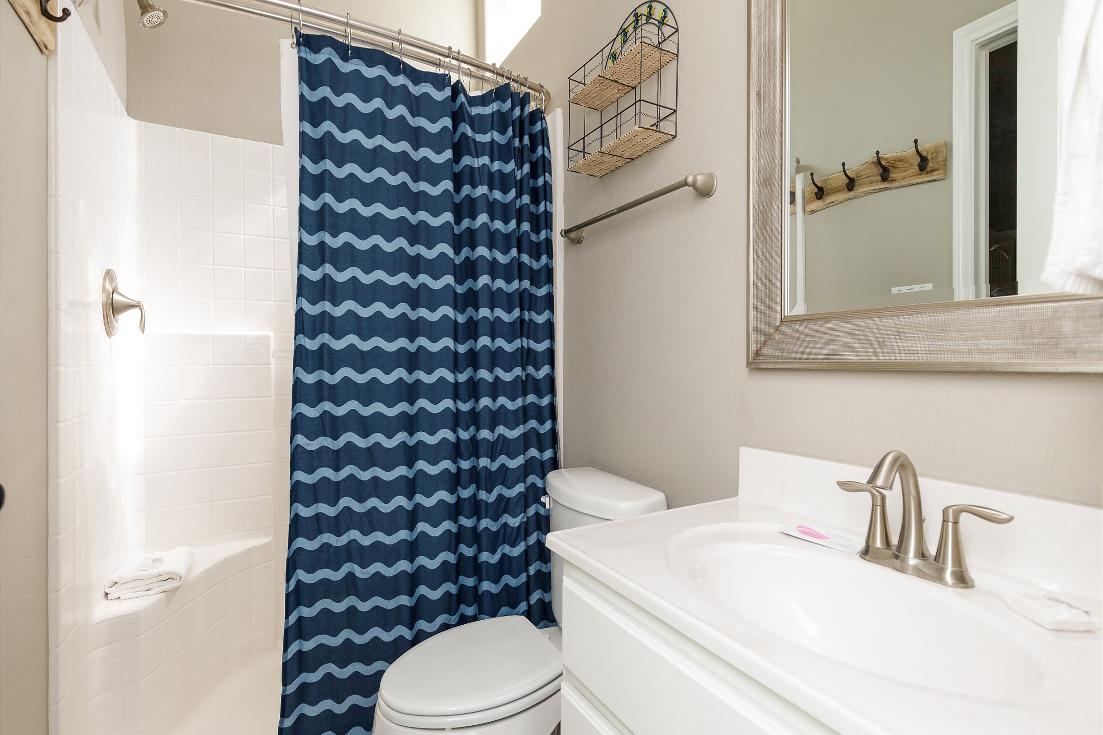 Master bathroom with walk in shower 