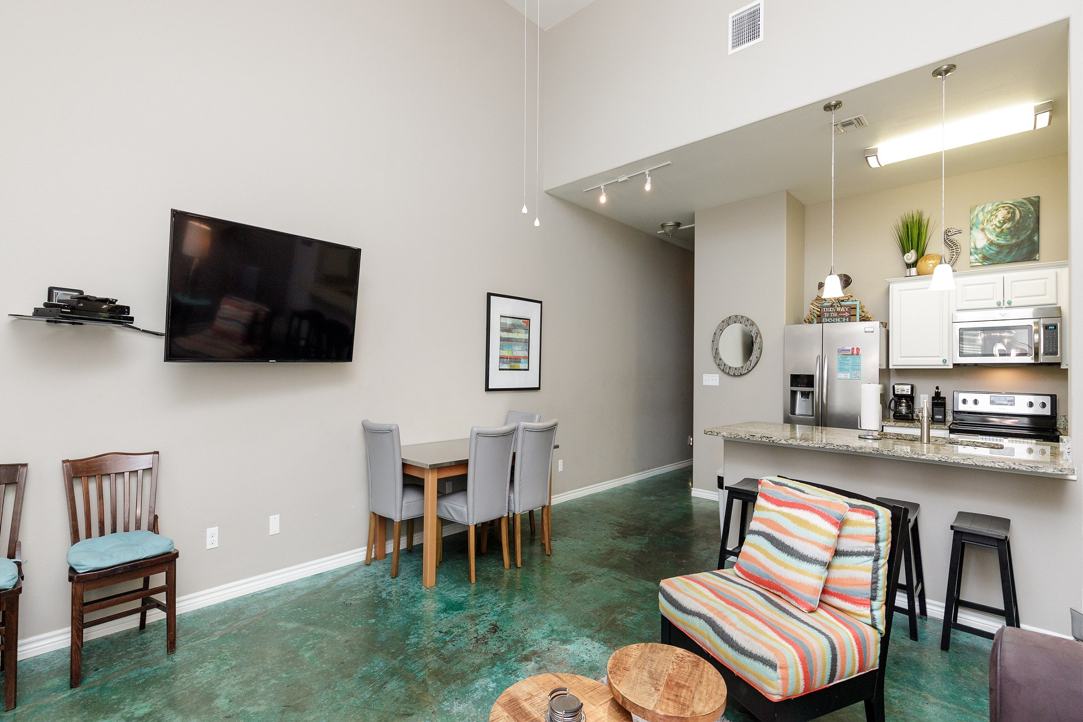 Tranquil retreat with carefully curated accent pieces, providing the perfect ambiance for unwinding after a day of adventures