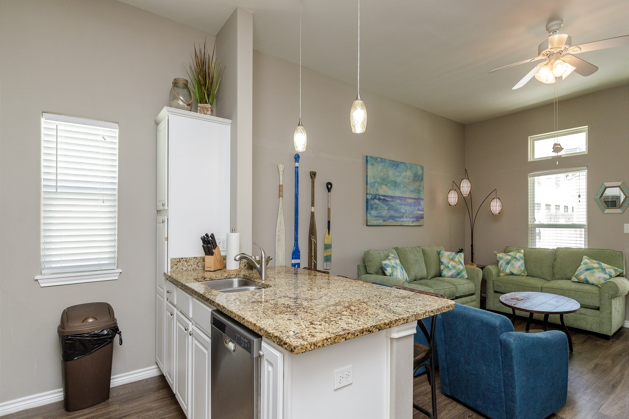 Enjoy all the comforts of home during your beach getaway