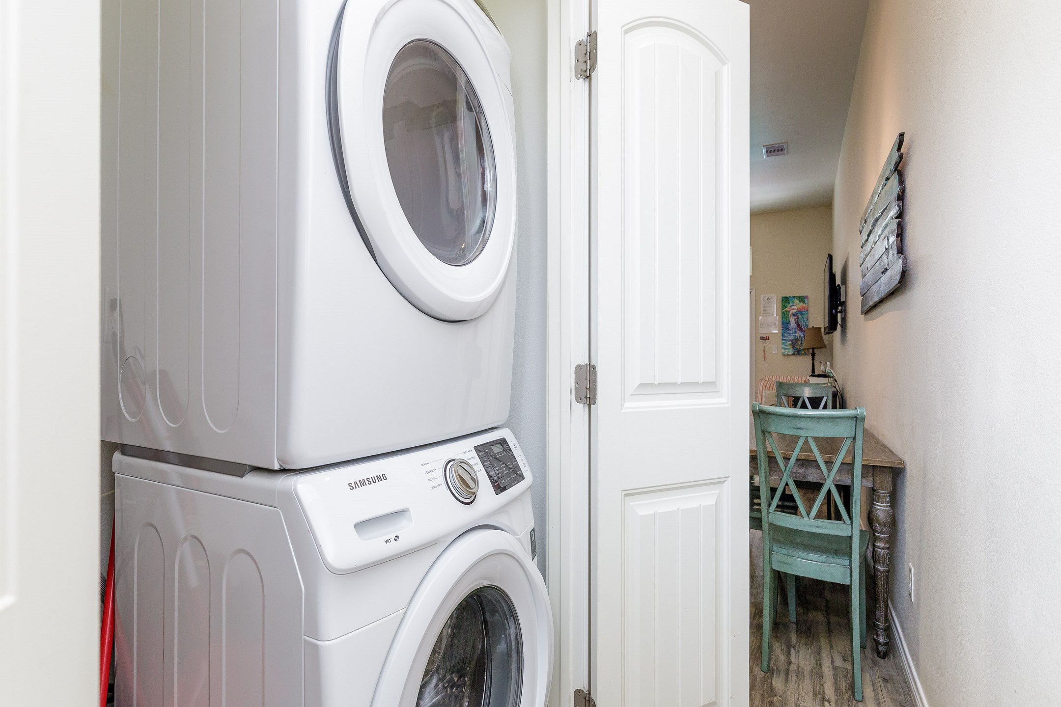 Washer and dryer in property for added convenience during your stay 