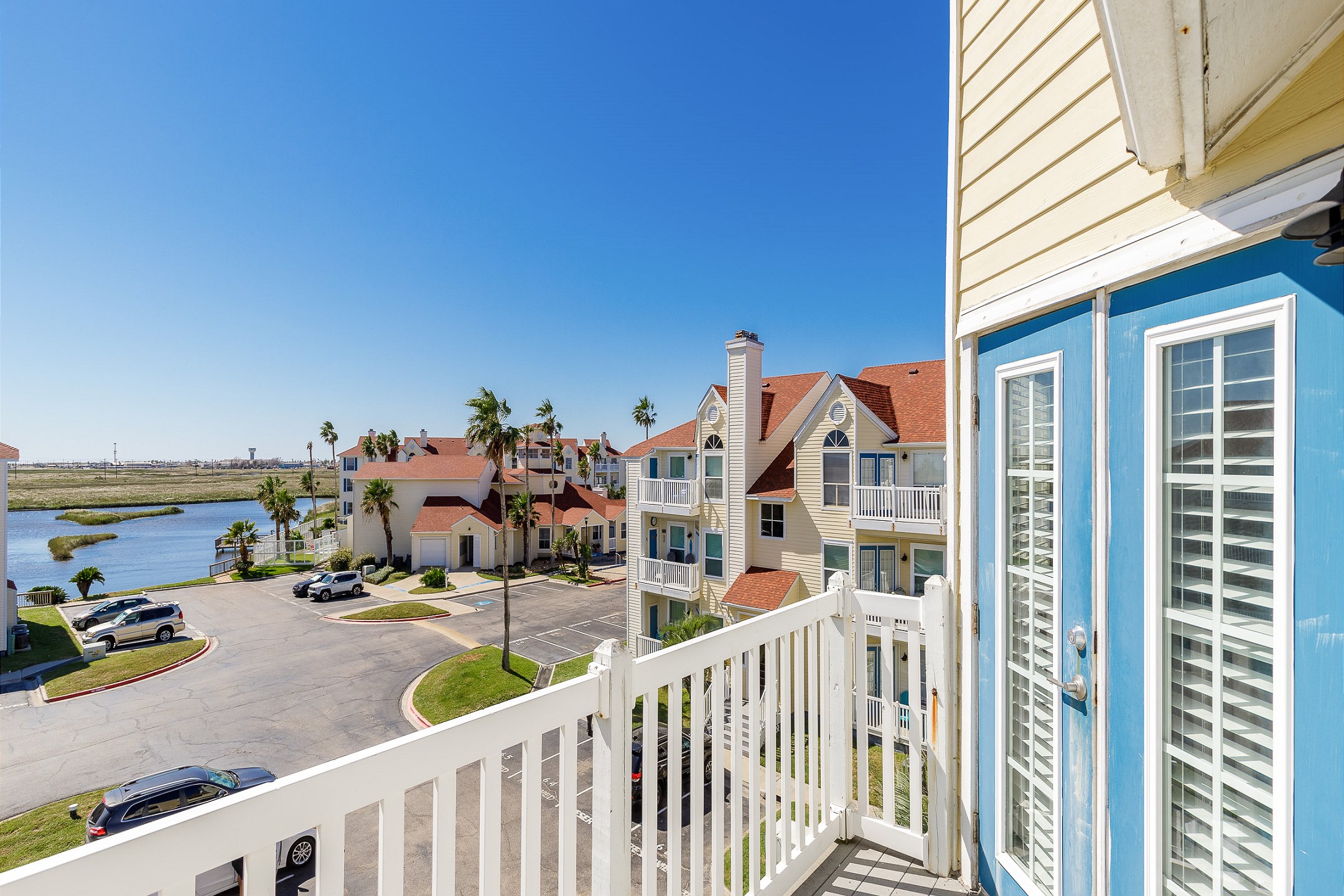 Marvel in the view with a cup of coffee