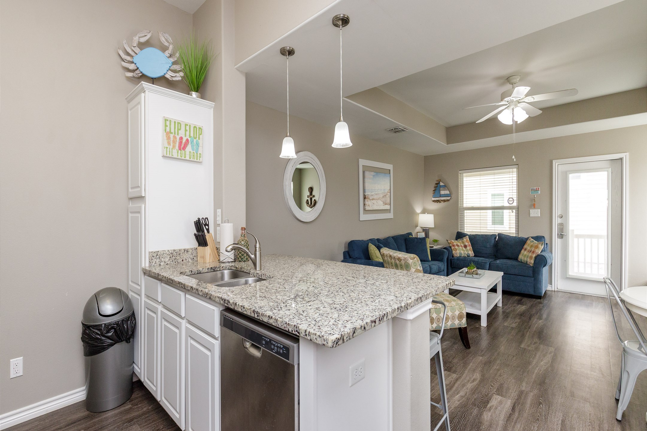 This kitchen is designed for delightful meal preparation during your getaway