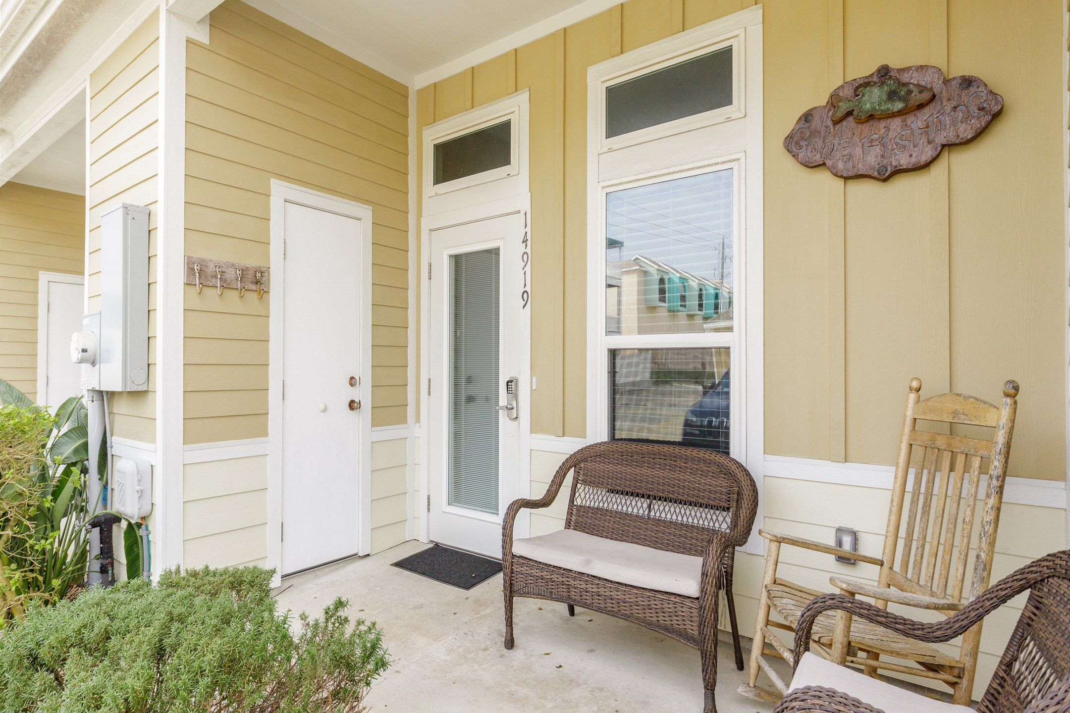 The perfect spot to unwind after a day at the beach 