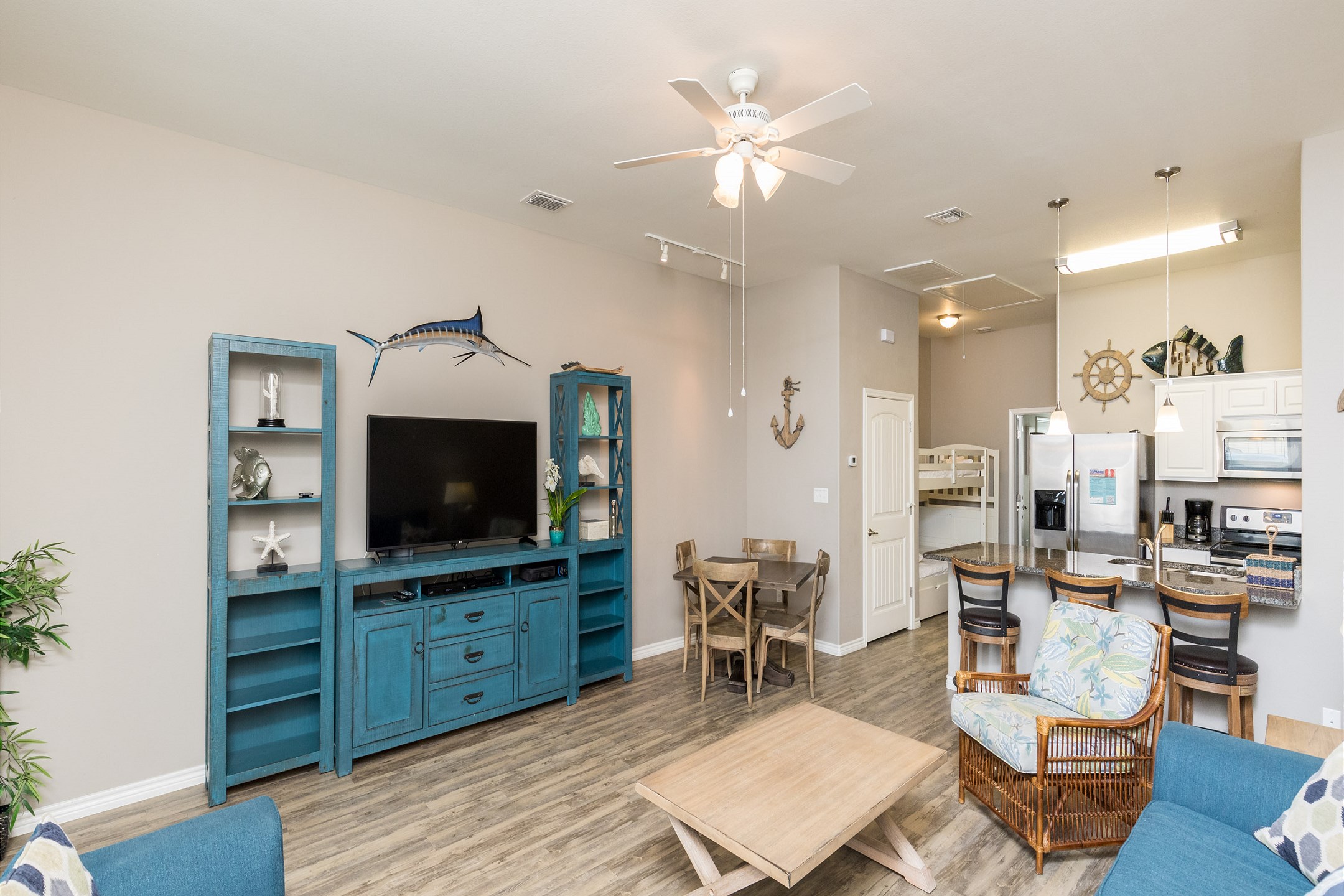 Spacious area with great entertainment