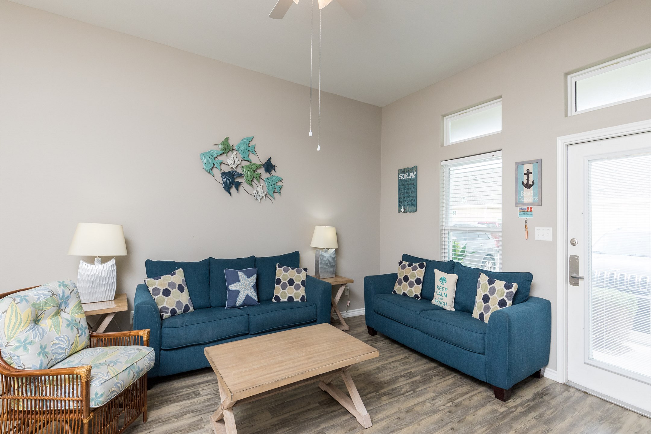 Unwind in the living area