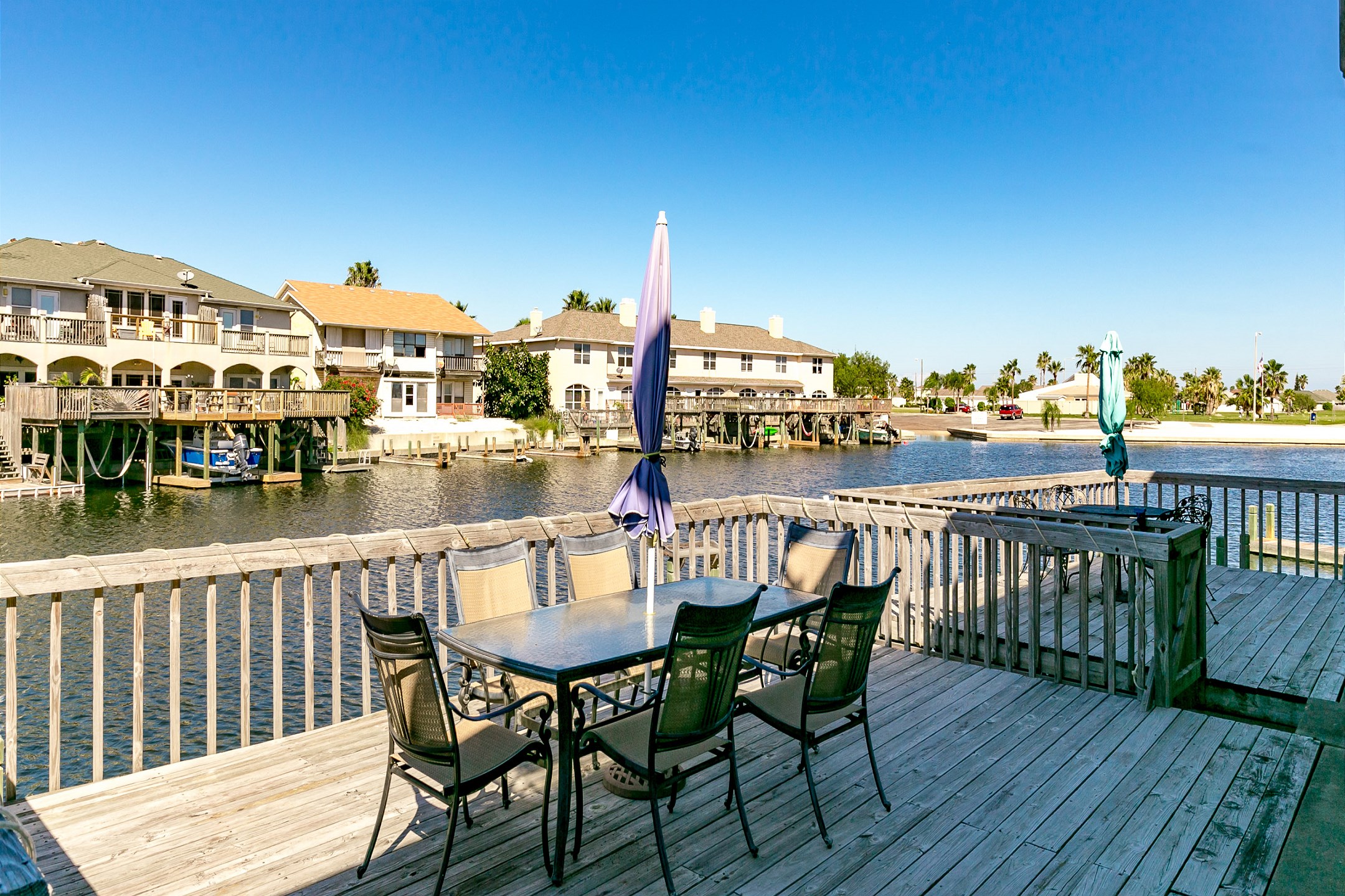 Deck area to enjoy with the family
