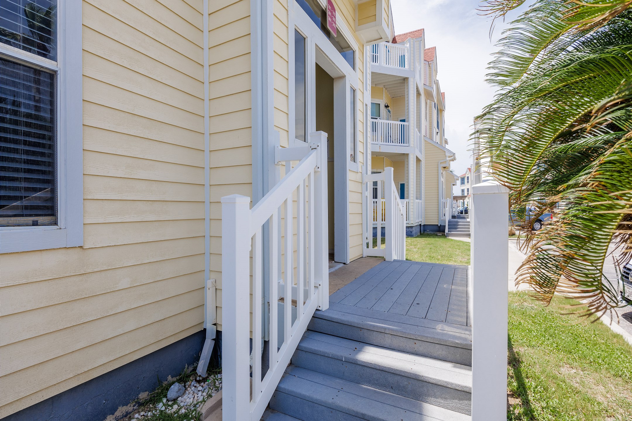 Front entrance to building 6