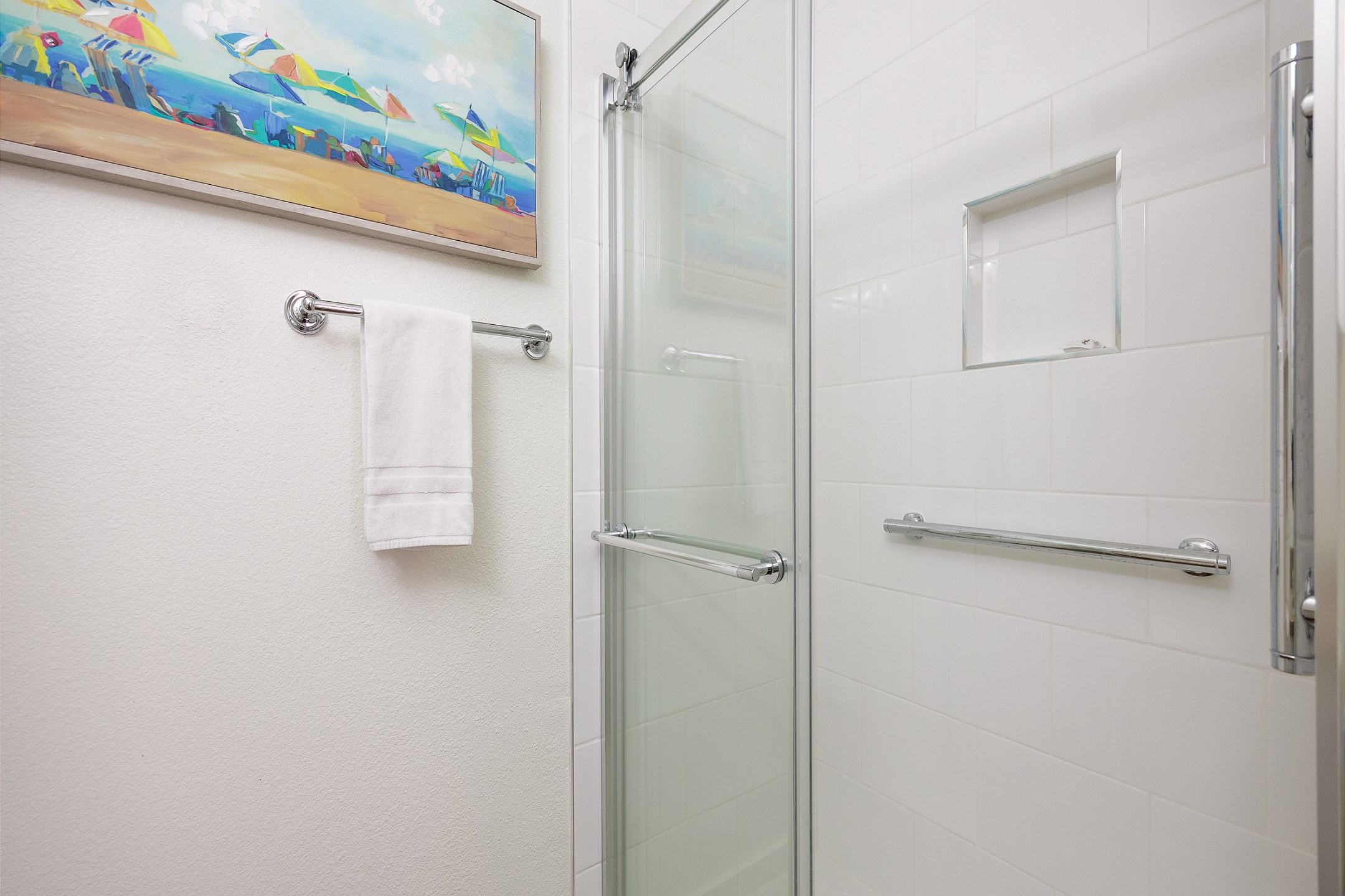 Guest bathroom shower