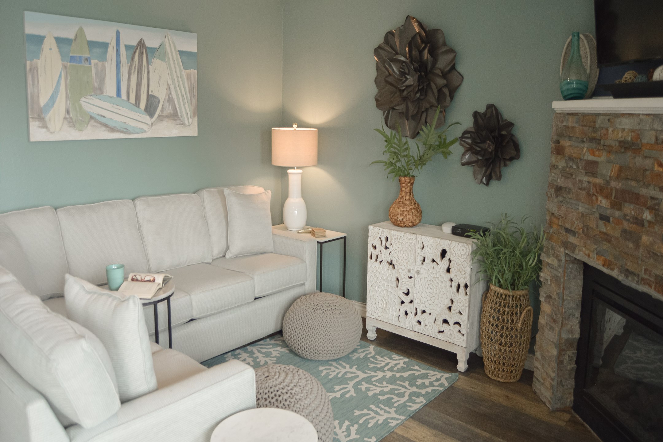 Comfortable seating for family gatherings