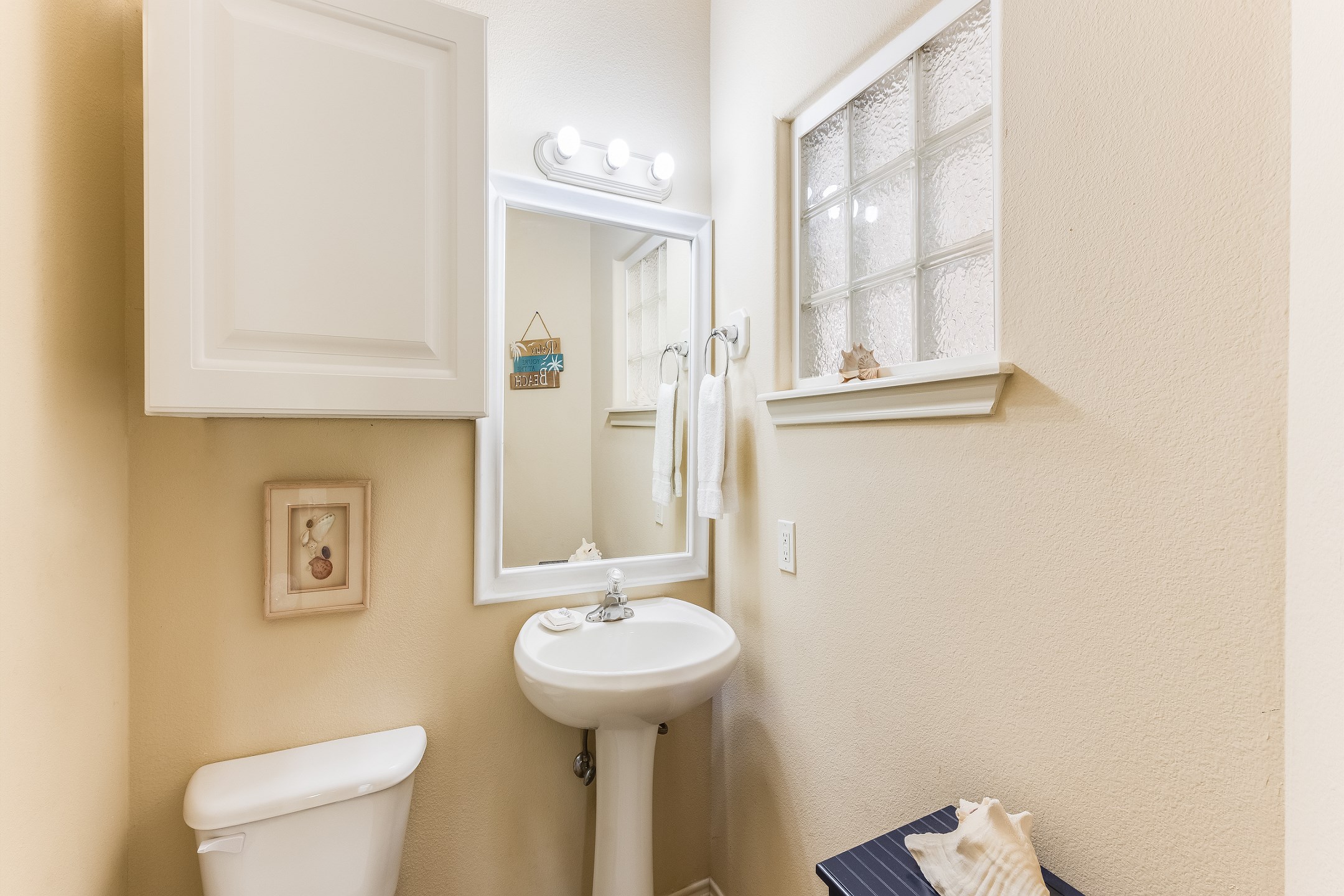 First floor half bathroom 