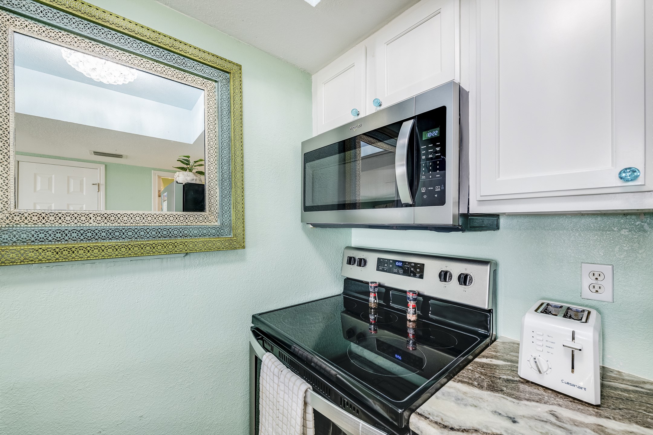 This kitchen is designed for delightful meal preparation during your perfect getaway