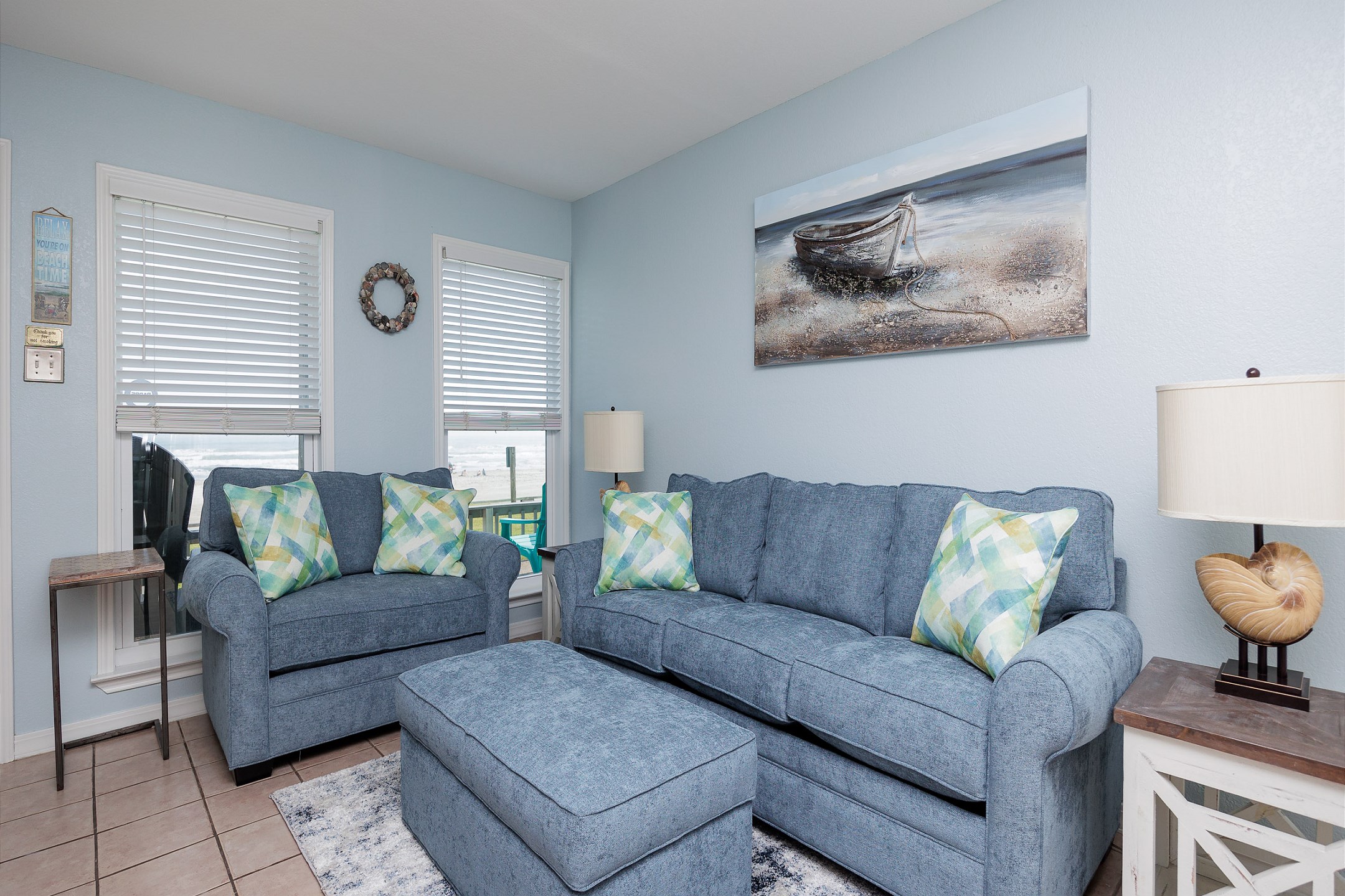 Spacious and cozy living room perfect for relaxation